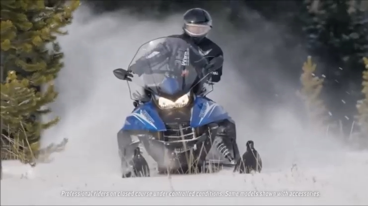 Горный Снегоход. Катание на снегоходах. Покатушки на горных снегоходах . смотреть онлайн