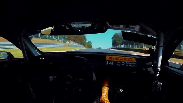 Ride onboard the Lexus RC F GT3 with Christian Klien for a flying lap of Brands Hatch