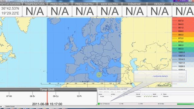 NaviWeather - Pobieranie danych i wyświetlanie смотреть онлайн