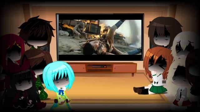 Girls und Panzer and GATE react to random videos | Gacha Club Reaction Part 4 смотреть онлайн
