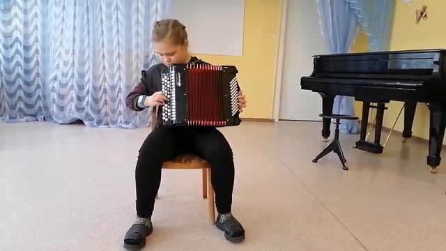 Чигарева Алина - польская народная песня "Кукушечка", Л. Архипова "День рожденья" смотреть онлайн