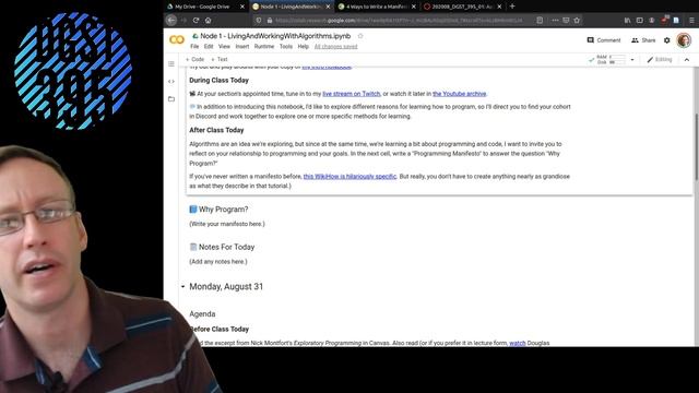 Applied Digital Studies, Section 1, Intro Node 1 (8/28) смотреть онлайн