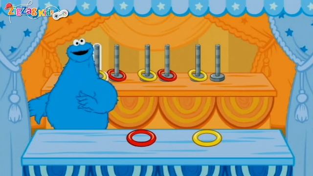 Sesame Street | Cookie's Counting Carnival | Learn Counting Episode 1 | ZigZag Kids HD смотреть онлайн