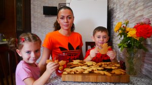 Медовое печенье. ТАЕТ ВО РТУ!!! Печенье на скорую руку. Быстрый рецепт медового печенья