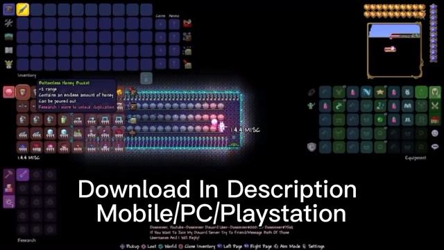 Terraria UPDATED 1.4.4 Builders Workshop Journey Mode (All Items Map) #terraria смотреть онлайн