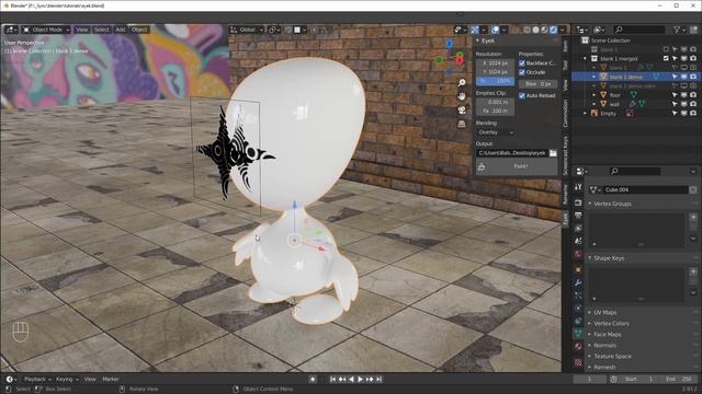 Eyek Addon, Fast Texturing with Decals || Blender 2.93 смотреть онлайн