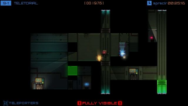 Stealth Bastard Deluxe - The Teleporter Chambers X-1 S-rank смотреть онлайн
