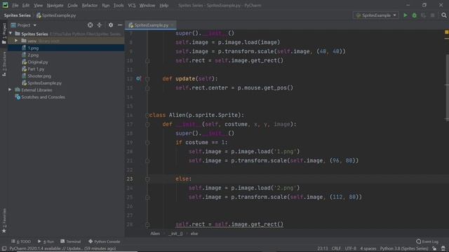 How to use Sprites in Pygame - Part 2 | Intermediate Python Tutorial | Just Finished Coding! смотреть онлайн