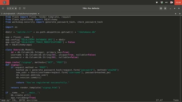8.- Formularios (GET, POST, DB, Cifrar Datos) - Curso Flask смотреть онлайн