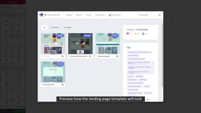 How To Design An Online Learning Website In WordPress & Elementor смотреть онлайн