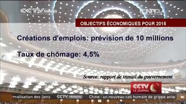 La Chine dévoile ses objectifs économiques pour 2015 смотреть онлайн