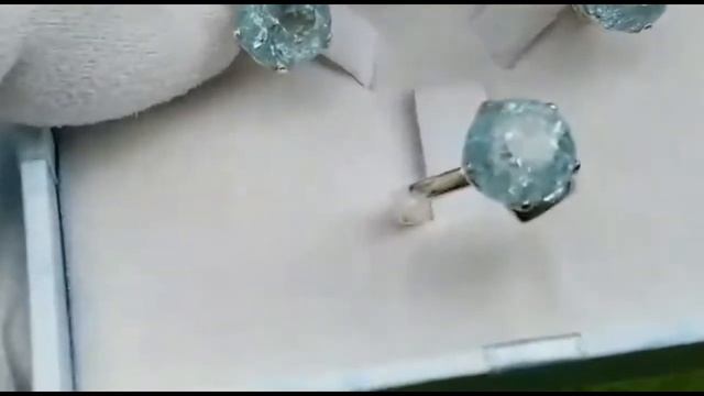 горный хрусталь и аквамарин в серебре смотреть онлайн