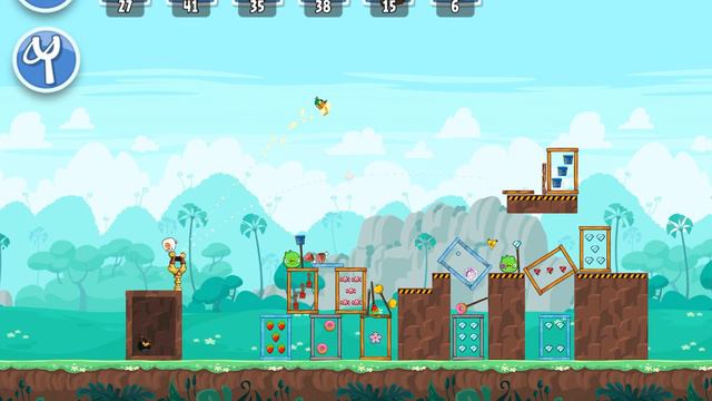Angry Birds Friends Level 67 Three Star Walkthrough смотреть онлайн