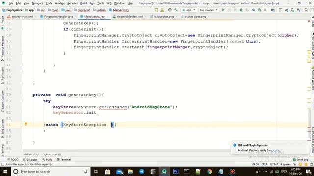 How to Make a Fingerprint Authentication System in Android Studio and Java (part-2) смотреть онлайн