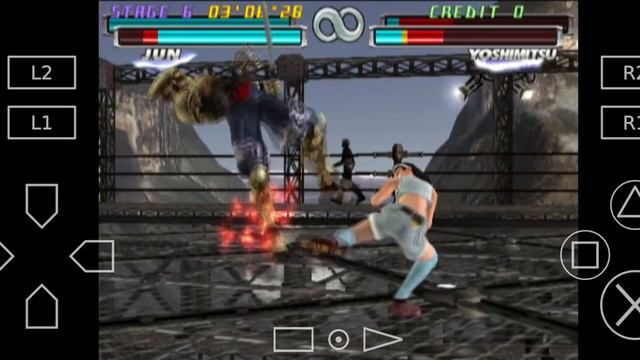 Tekken Tag Tournament ~ Jun Kazama Story Battle ~ Ps 2 Android Gameplay ~ смотреть онлайн