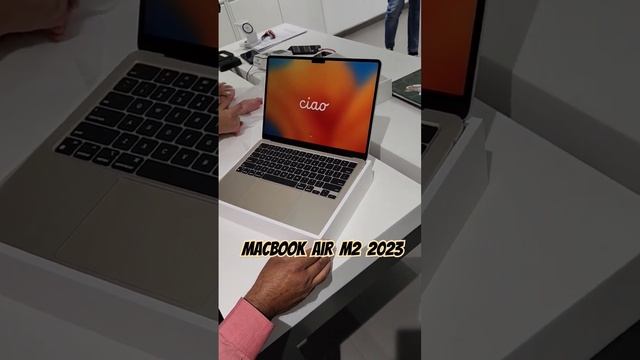 Macbook Air M2 2023 | Starlight Colour | 8gb 256gb #idelta #meerut  #apple #macbookair