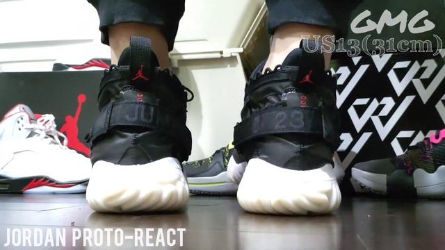 Jordan Proto-React Black and White 2019 - GARY|笙 смотреть онлайн