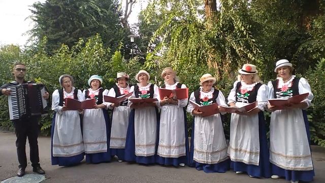 Немецкий вокальный ансамбль "Зонненштраль" на фестивале "Поющие набережные 2021" смотреть онлайн