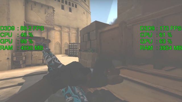 HD 610 vs GT 1030 -- Intel Pentium G4560 -- Counter Strike Global Offensive CSGO FPS test смотреть онлайн