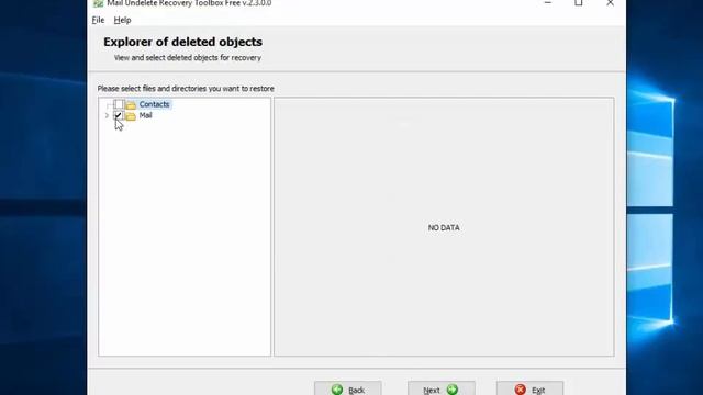 Mail Undelete Recovery Toolbox Free Manual смотреть онлайн