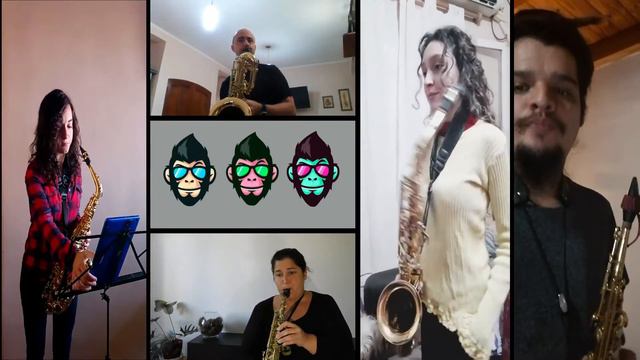 DANCE MONKEY - ENSAMBLE DE SAXOFONES - UNSJ смотреть онлайн