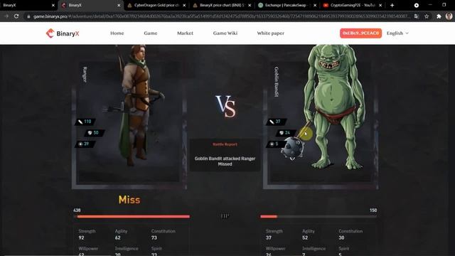 BinaryX NFT GAME DUNGEON / ADVENTURE LVL 1 RANGER + TIPS TO KNOW WHEN WIN BNX DROP [PLAY TO EARN] смотреть онлайн