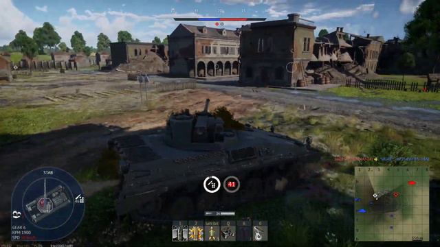 A Difficult Victory | Leopard A1A1 (L/44) & Begleitpanzer 57 & Sea Hawk Mk.100 | War Thunder смотреть онлайн