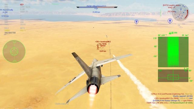 F8U-2 | War Thunder | La Royale смотреть онлайн
