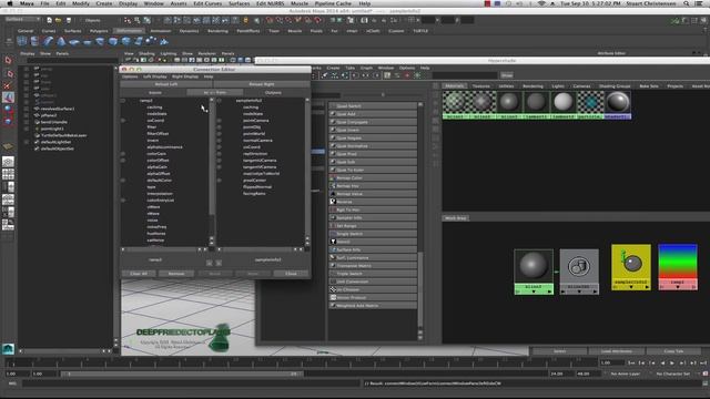 Maya 2014 Transparency and the Sampler Info Node Tutorial by Stuart Christensen смотреть онлайн