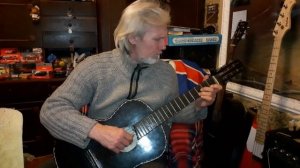 Акустическая гитара СССР. Тест звучания