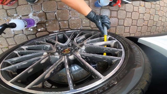 Porsche Cayenne - Deep Cleaning Wheels - Mobile Auto Detailing смотреть онлайн
