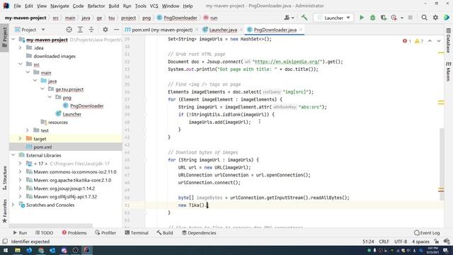 Java (გაღრმავებული) - ლაბი 1 - Maven смотреть онлайн