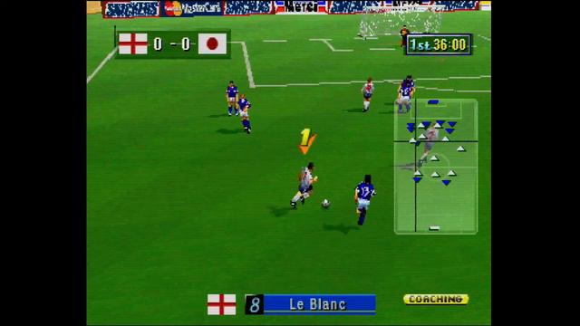 World Cup France 98: Road to Win - played on Sega Saturn смотреть онлайн