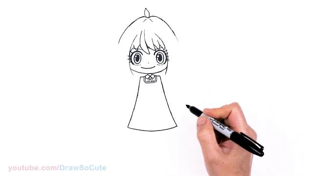 How To Draw Anya Forger | Spy X Family Anime