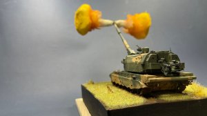 ДИОРАМА - Выстрел Коалиции-СВ / Zvezda 5055 / Scale 1:72