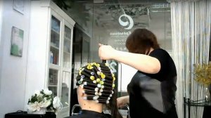 Тестирование пенной завивки от бренда Tefia.