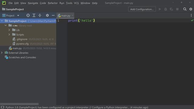 PyCharm set Configuration and Interpreter | Why won't PyCharm Execute my Code? смотреть онлайн