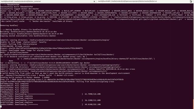 Compiling docker source code смотреть онлайн