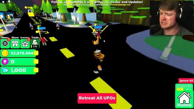 Getting the ULTIMATE ALIEN UFO in ROBLOX смотреть онлайн