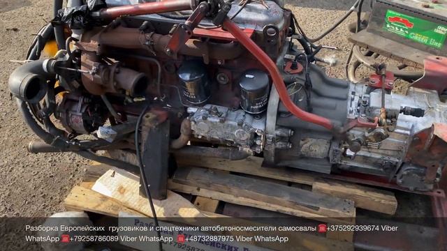 01.07.20 Запуск двигателя Fiat 8060.25V 177л.с IVECO EUROCARGO Разборка Европейских грузовиков смотреть онлайн