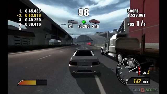Burnout 2: Point Of Impact - Gameplay Xbox HD 720P смотреть онлайн