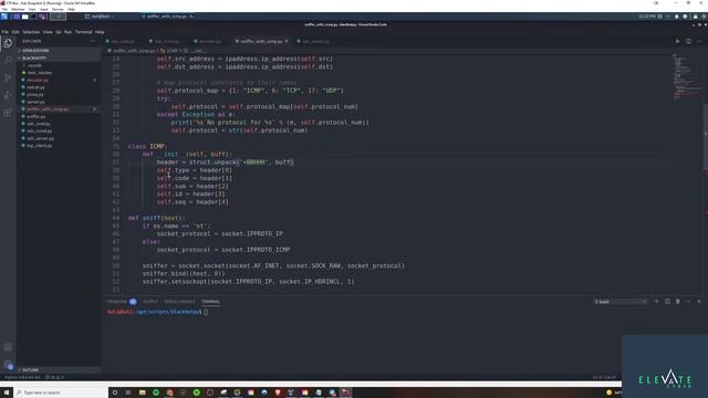 Decoding ICMP - Black Hat Python - ep. 13 смотреть онлайн
