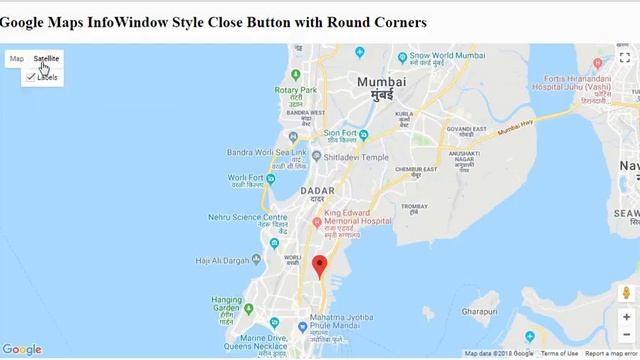 How to customize Google Maps InfoWindow смотреть онлайн
