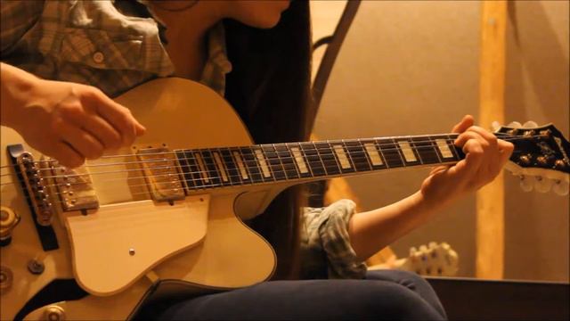 // Little Silent night cover on Ibanez AF75TDG // смотреть онлайн