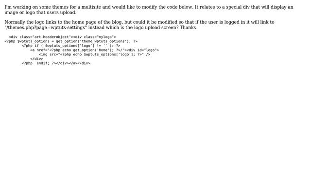 Wordpress: Change a url / link if a user is logged in? смотреть онлайн