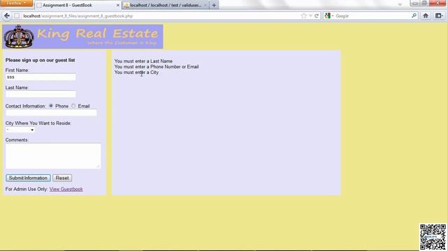 Website Design with PHP & MYSQL - 116 - PHP With CSS, JavaScript & Ajax - Assignment 8 смотреть онлайн