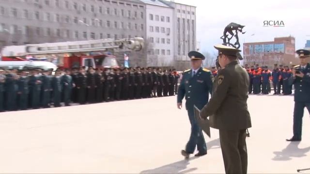 Пожарные Якутии отмечают профессиональный праздник смотреть онлайн