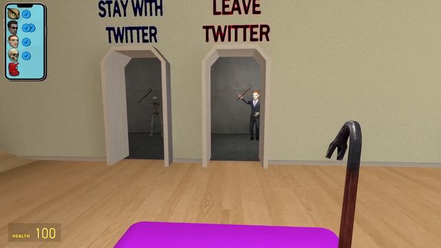 Gmod Deathrun - Elon Musk's Twitter Takeover! (Garry’s Mod Sandbox) смотреть онлайн