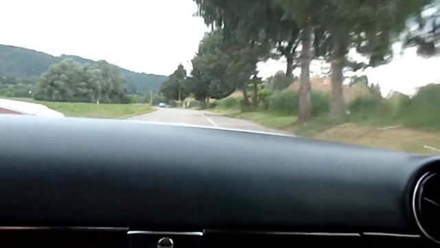 Mercedes Benz 350 SLC start up and drive V8 sound 1972 смотреть онлайн