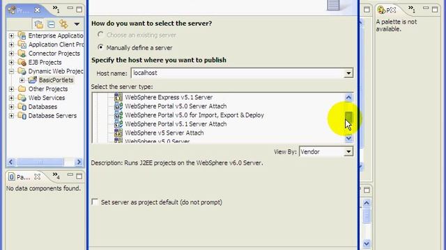 Creating a Simple J2EE Servlet Using IRAD for WebSphere 7.0 смотреть онлайн